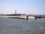 Strand und Leuchtturm von ...  Wolfgang Schielasko 09.06.2007