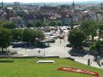 erfurt Blick auf den Domplatz. 17.6.2007