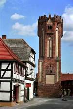 Turm des H�nerdorfer Tores ...  Hans-Joachim Str�h 16.08.2007