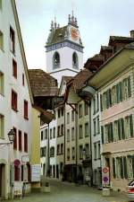 Aarau In der Altstadt von Aarau (Mai 2002)