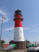 Busum Leuchtturm B�sum am alten Hafen, Sommer 2006