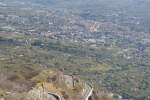 Avellino Blick auf Avellino vom monte Vergine.