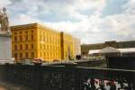 Stadtansichten Berlin, Sommer 1993 Blick zum Stadtschloss (Kulisse), Analogaufnahme gescannt f�r digigale Bearbeitung