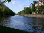 Stadtansichten Berlin, an der Spree in Charlottenburg, Sommer 2007