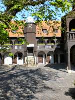 Deutschland Blick in den Innehof des Augustinerklosters in Erfurt, Sommer 2007