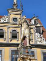 deutschland ERFURT, Roland auf dem Fischmarkt, Fr�hjahr 2007