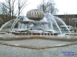 deutschland Brunnen in der Wuhlheide, Berlin im Mai 2007