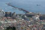 Blick vom San Elmo auf den Porto Beverello, dem Castel ...