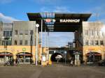 Henningsdorf bei Berlin, Bahnhof ...  ERHARD BEYER 27.04.2008