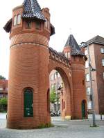 historische Architektur und Bauwerke Berlin-Tegel. Borsigtor  1.6.2007