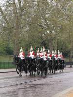 london Die k�nigliche Garde in London beim Buckingham Palace.
(April 2008)  