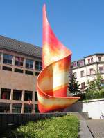 halle--saale- Das ber�hmte Fahnenmonument