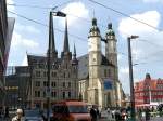 halle--saale- Die Hausmannst�rme am Markt
