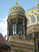 historische Architektur und Bauwerke Berlin, restaurierte Synygoge in Berlin-Mitte, 2007