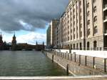 Stadtansichten An der Spree in berlin, im Hinterrgrund die Oberbaumbr�cke  Sept. 2007