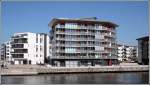Europa Wohnen am Wasser ist auch in G�teborg beliebt. An der Nordseite des G�ta �lv entstehen moderne Wohnquartiere - wie hier in Eriksberg. 09.05.2008
