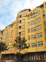 Neuere Architektur und Bauwerke Wohnbauten in Berlin-WEDDING, Juni 2008