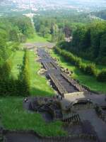 deutschland Die Kaskaden im Bergpark Wilhelmsh�he