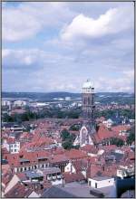 Blick vom einem der T�rme der Johanniskirche �ber die G�ttinger ...