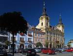 Die Stadtverwaltung von Pisek sitzt in einem reprsentativen zweistckigen Barockgebude, erbaut in den Jahren 1740-65.