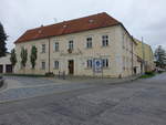 Straznice / Stranitz, Pfarrhaus in der Kostelni Strae (04.08.2020)