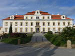 Rychnov nad Kneznou / Reichenau an der Knieschna, Schloss, erbaut von 1676 bis 1690 durch  Karl Libtejnsk (29.09.2019)