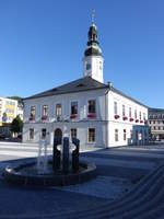 Jesenik / Grfenberg, Rathaus am Masarykovo Namesti (01.07.2020)