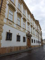 Olomouc / lmtz, Erzbischflicher Palast, erbaut von 1664 bis 1666 durch Filibert Fuchs und Peter Schller (03.08.2020)