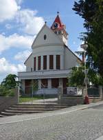 Vlasim/ Wlaschim, Neue Pfarrkirche, erbaut von 1924 bis 1926 (01.06.2019)