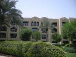 Die Anlage eines Hotels in Dubai.Hier ein einzelnes Gstehaus mit mehreren Zimmern.(18.7.2010)