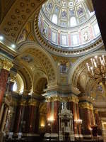 Budapest, Neorenaissance Innenraum der Basilika St.