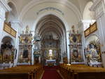 Marianosztra, barocke Altre in der Basilika Maria Knigin von Ungarn (02.09.2018)