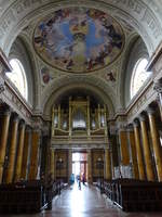Eger, Orgelempore in der Hauptkathedrale, erbaut durch Lajos Mooser (04.09.2018)