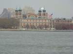 Blick auf Ellis Island am 08.04.08