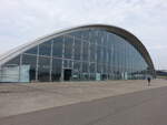 Duxford, Hangar im Imperial War Museum an der Royston Road (07.09.2023)