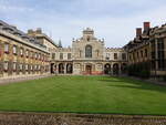 Cambridge, Peterhouse College, gegrndet 1281, Kapelle erbaut von 1628 bis 1632 (08.09.2023)