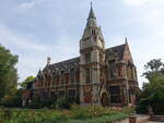 Cambridge, Pembroke College Library im viktorianischen Stil (08.09.2023)