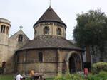Cambridge, Round Church, Kirche des Heiligen Grabes, erbaut um 1130 (08.09.2023)