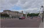 Eines der meist besuchten Gebude in London:der Buckingham Palace  (22.05.2014)