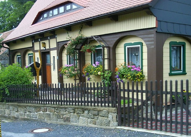 Umgebindehaus in Waltersdorf/Zittauer Gebirge 2004