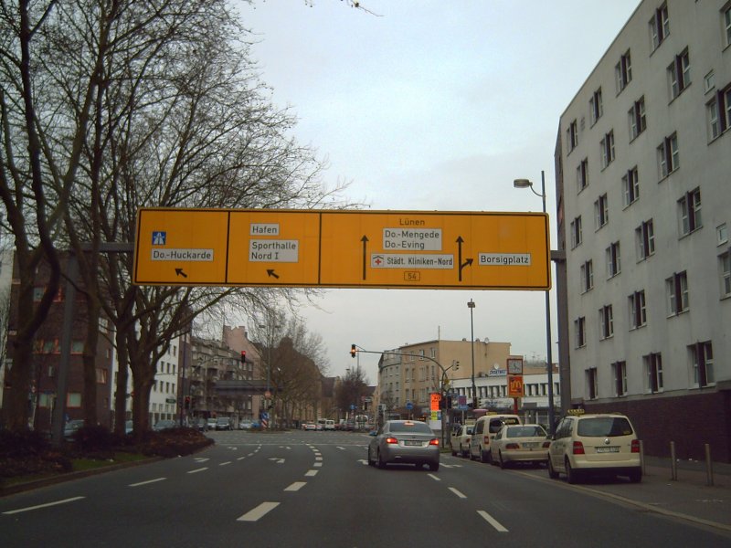 Vorwegweiser in Dortmund  