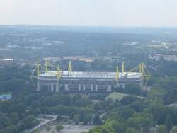 Hier zu sehen ist der Signal-Iduna-Park, das Stadion des BVB.