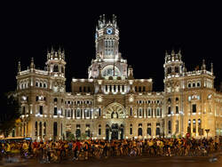 Der Palast der Kybele ist seit 2007 der Sitz der Stadtverwaltung von Madrid.