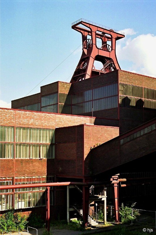 Zeche Zollverein Schacht XII (20. Juli 2000)