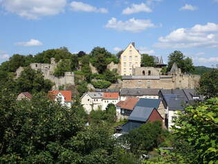 Schloss Dhaun, erbaut ab 1215, erweitert im 16.