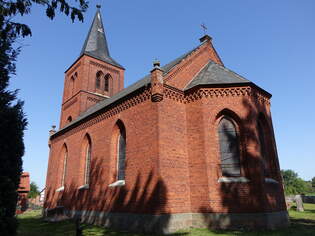 Hagenau, evangelische Kirche, erbaut im 19.