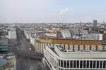 Blick vom Motel One in Berlin auf die Kantstrae am 14.03.25.