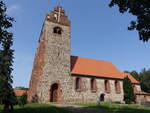 Kuhfelde, evangelische Kirche, Feldsteinkirche aus dem 13.