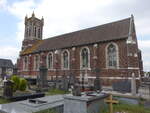 Racquinghem, Pfarrkirche Notre-Dame, erbaut im 19.