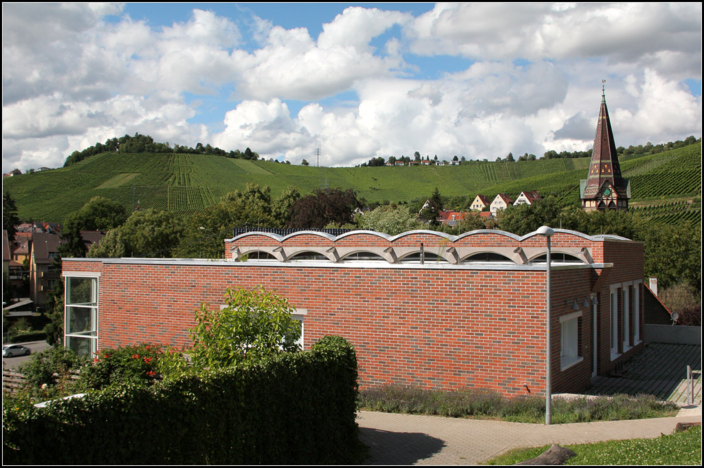 . Evangelisches Gemeindehaus in Stuttgart-Uhlbach. Architekten: Lederer, Ragnarsdottir, Oei. Fertigstellung: 2009. 18.07.2011 (Matthias)